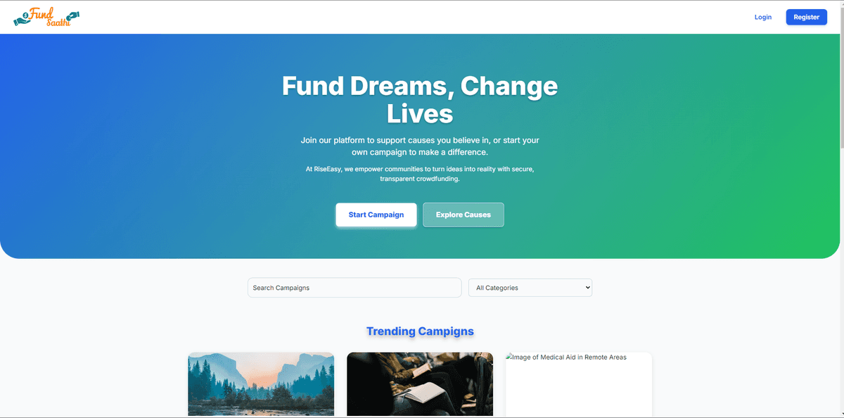 Crowdfunding Platform